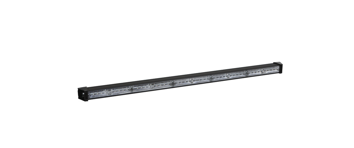 CLAuto 36" Amber/White LED Strobe Light Bar – 12 Flash Modes, 34 Bulbs, IP68